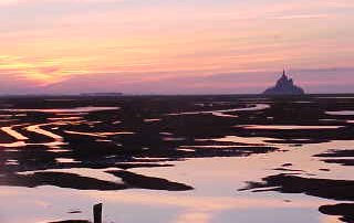 Mar&eacute;e au Mont Saint Michel - Normandy